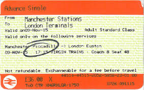 rail ticket