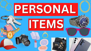 personal items