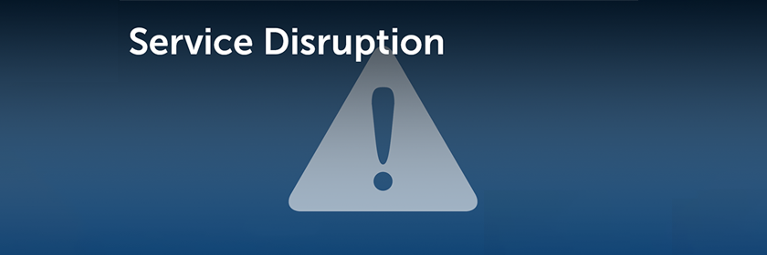 disruption of service