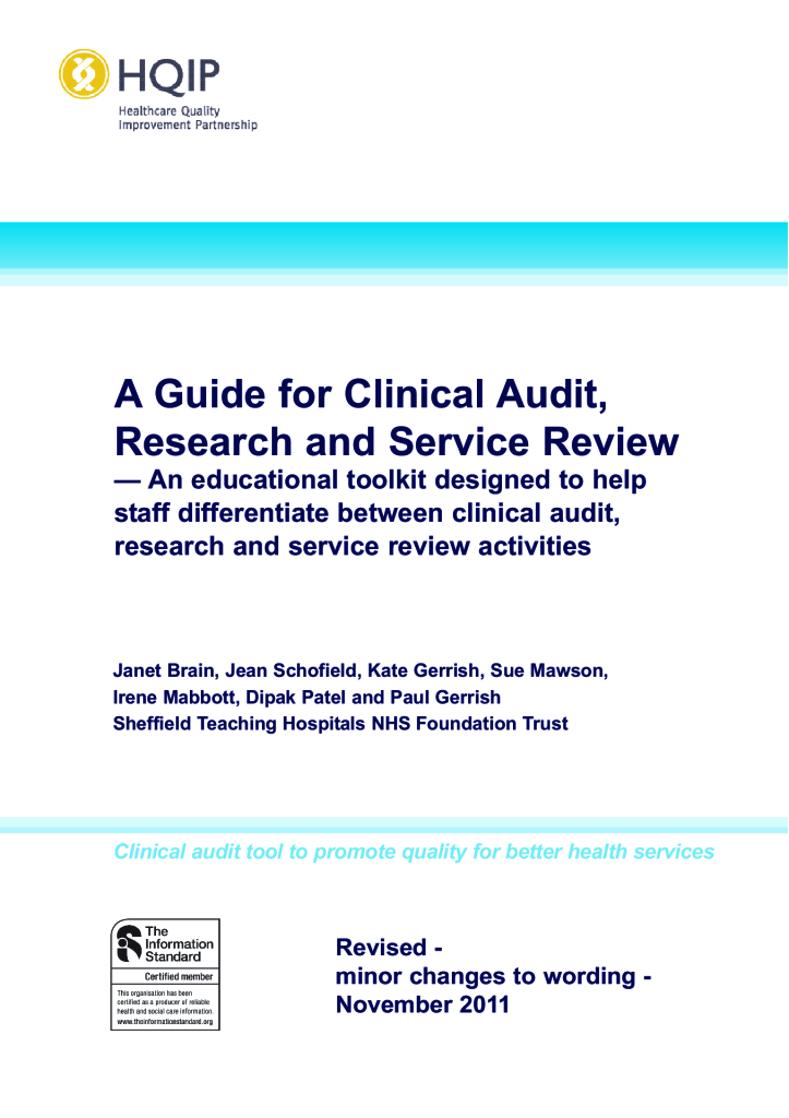 service quality audit