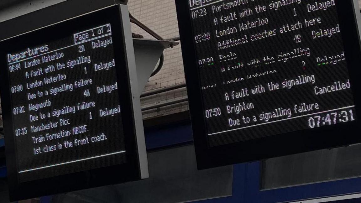 services delayed