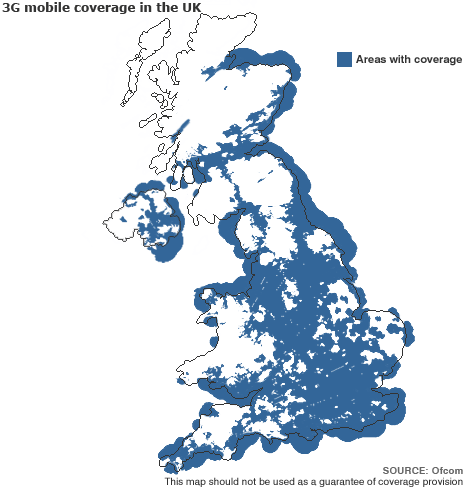 coverage of uk