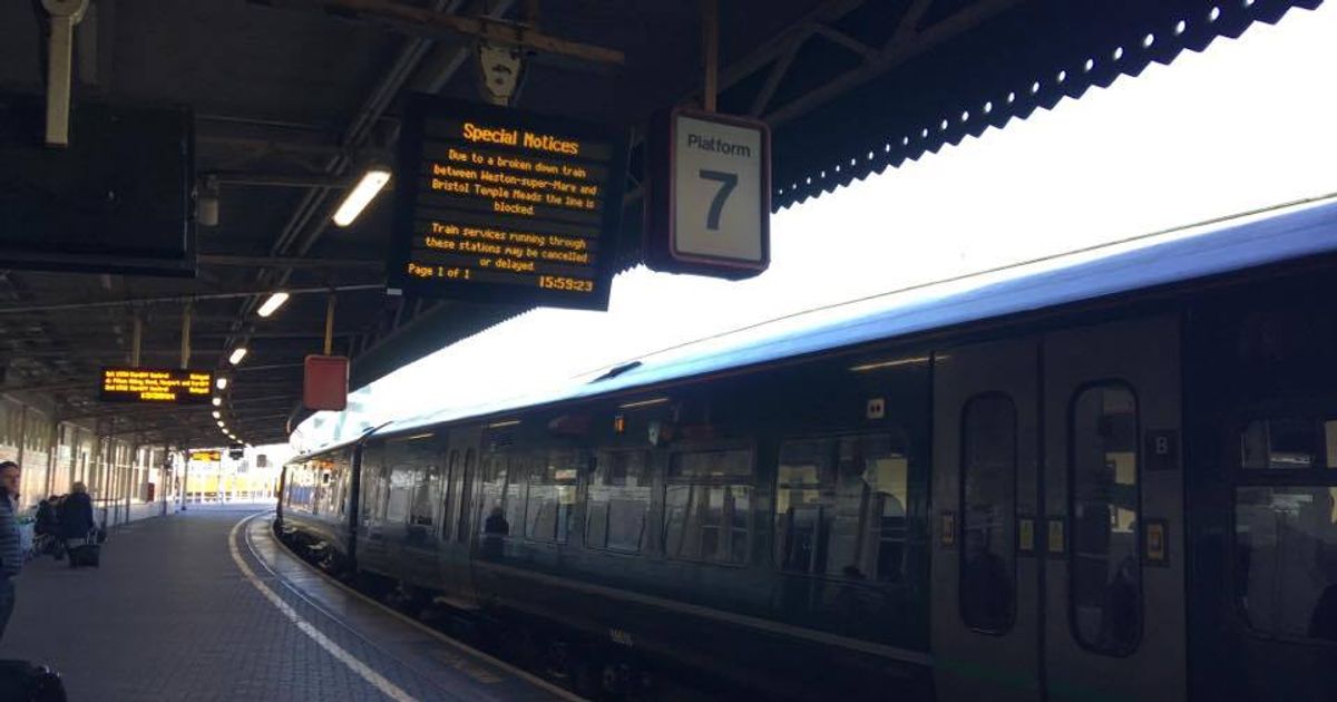 train services delayed